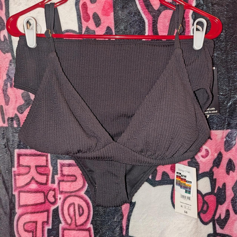 No Boundaries Black Bikini Set